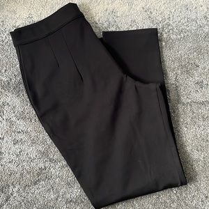 VIXEN BY MICHELINE PITT CIGARETTE PANTS IN BLACK PONTE